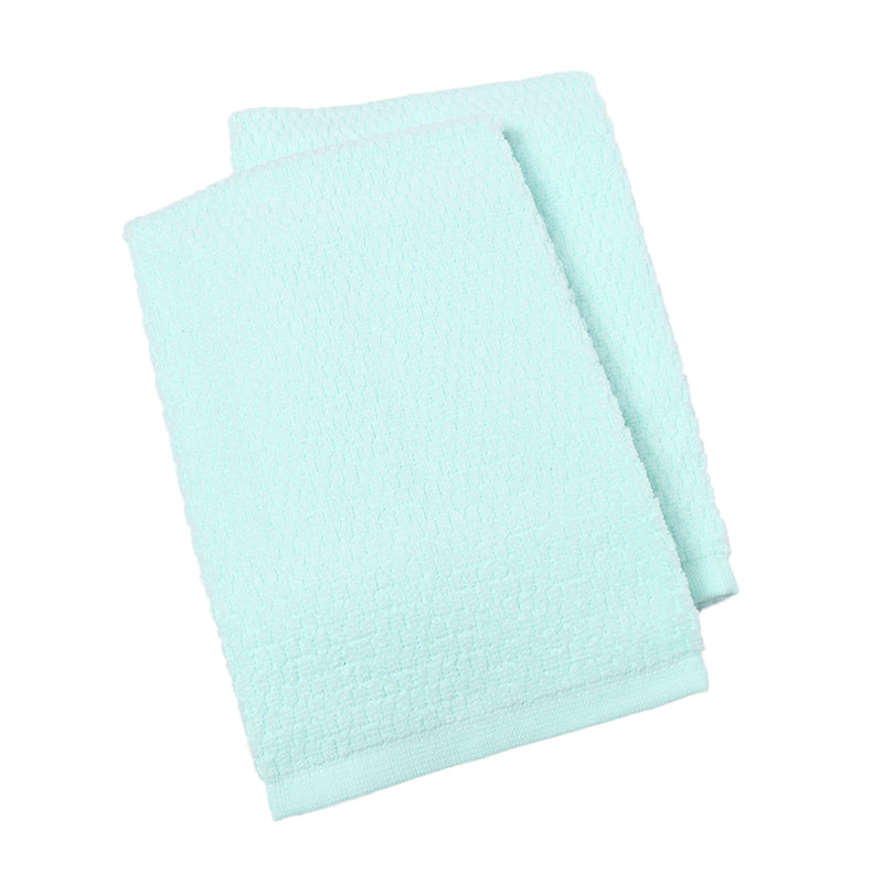 フェイスタオル 2枚組 タオル 綿100% ふわふわ 肌にやさしい 敏感肌 無撚糸 約34×80cm コットン100% 無地 無撚糸タオル