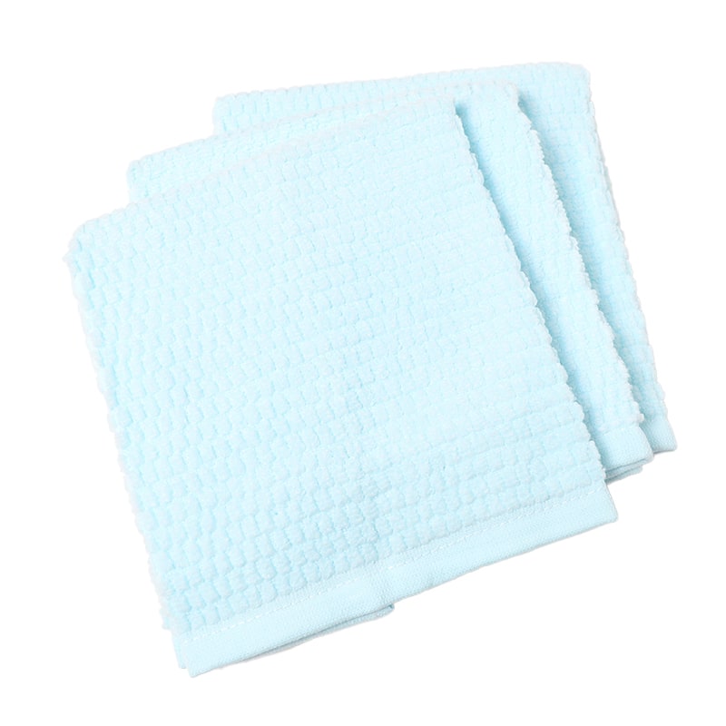 ウォッシュタオル 3枚組 タオル ハンドタオル キッチンタオル 綿100% ふわふわ 肌にやさしい 敏感肌 無撚糸 約34×80cm コットン100% 無地 無撚糸タオル ベビー
