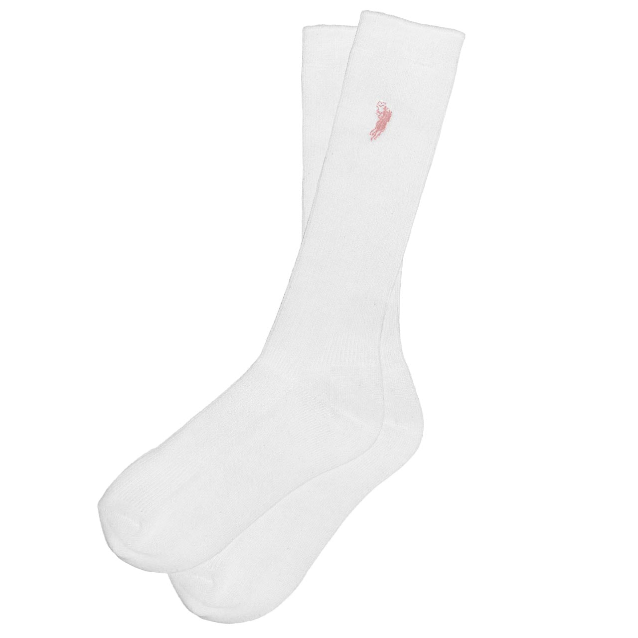 ワンポイント ハイソックス 28cm丈 レディース 靴下 22-24cm (スクールソックス 紺 女子 高校生 白 スクールハイソックス ソックス 通学)