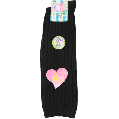 ルーズソックス キッズ 子供 靴下 女の子 16-22cm 30cm丈 40cm丈 ルーズ ソックス ハイソックス 黒 白 子供靴下 スクールソックス キッズソックス