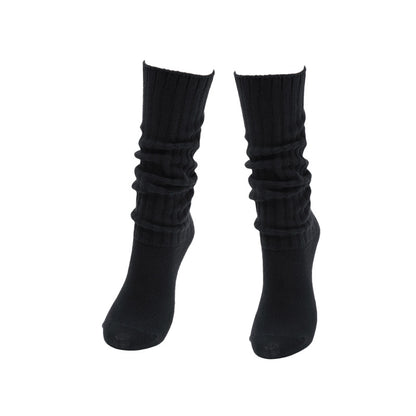 ルーズソックス キッズ 子供 靴下 女の子 16-22cm 30cm丈 40cm丈 ルーズ ソックス ハイソックス 黒 白 子供靴下 スクールソックス キッズソックス
