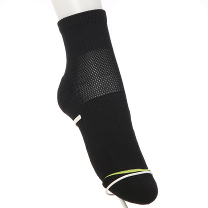 靴下 スポーツ ジム スポーツソックス ソックス 運動 ミドル丈ソックス 23-25cm (アツギ ランニング クリアビューティアクティブ ランニングソックス くつした ミドル丈 ショートソックス)