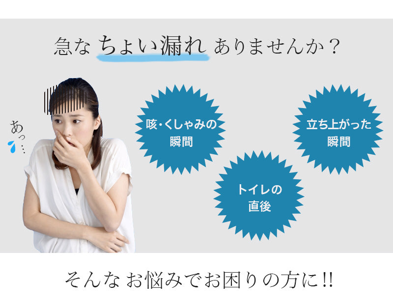 Suteteko 婦人 30cc対応 安心快適ショーツ M～LL (中失禁 軽失禁