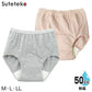 Suteteko 婦人 50cc対応 安心快適水玉柄ショーツ M～LL (中失禁 尿漏れ レディース パンティー 失禁パンツ 失禁ショーツ 吸水) (取寄せ)