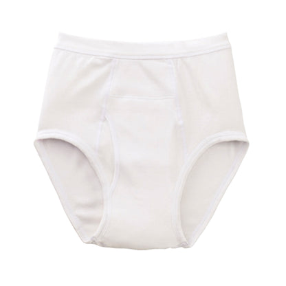 Suteteko 紳士 40cc対応 安心快適ブリーフ 前あき 2枚組 M～LL (中失禁 尿漏れ メンズ 失禁パンツ 吸水シート付き) (取寄せ)