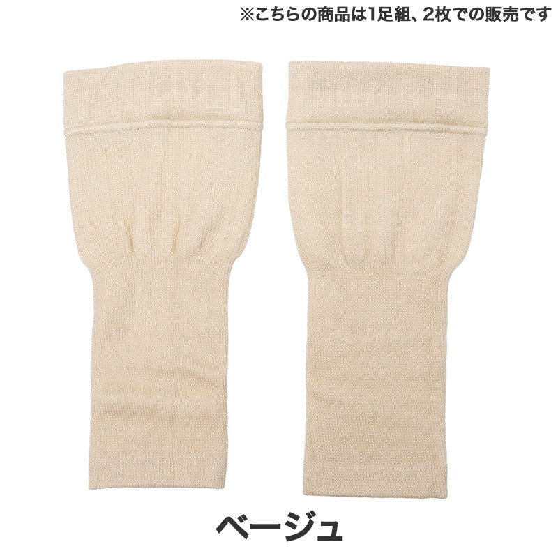 レッグサポーター レディース 2枚組 両足組 ふくらはぎ サポーター 日本製 保温 M L 二重式 あぜ編み 凸凹編み 締めつけにくい むくみ 対策 立ち仕事 冷え対策 足首 足 すっきり レッグウォーマー 婦人 シニア ベージュ ブラック 脚ケア 足元ケア (取寄せ)