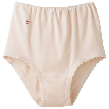 グンゼ 快適工房 ショーツ 綿100% 深履き ゆったり ゴム入れ替え可 レディース 3L 婦人 下着 深め パンツ お尻すっぽり シンプル 無地 コットン GUNZE 綿100％ 女性 肌着 インナー やわらか 日本製 大きいサイズ