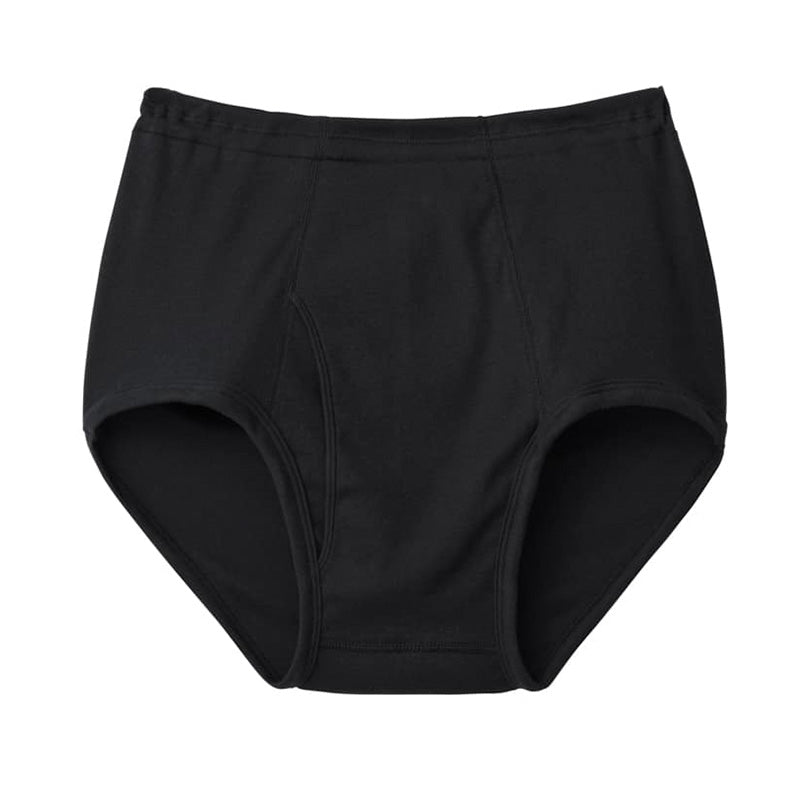 グンゼ 快適工房  天引き ブリーフ 前開き S M L メンズ GUNZE 綿100％ コットン100 男性 下着 肌着 インナー やわらか 日本製 白 黒 灰