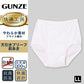 グンゼ 快適工房 紳士 前開き天引きブリーフ 2枚セット LL (メンズ GUNZE 綿100％ コットン100 男性 下着 肌着 インナー やわらか 日本製 大きいサイズ) (在庫限り)