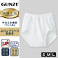 グンゼ 快適工房 紳士 前開きブリーフ 3枚セット S～L (メンズ GUNZE 綿100％ コットン100 男性 下着 肌着 インナー やわらか 日本製 S M L) (在庫限り)