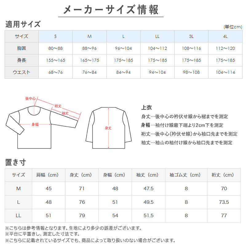 グンゼ 快適工房 長袖シャツ U首 メンズ ウール混 キルト 秋冬 M