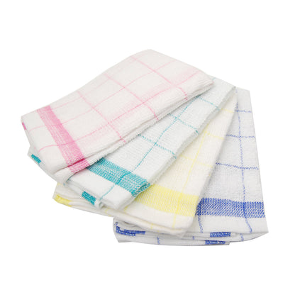 おしぼりタオル 布巾 キッチン 10枚組 約34×34cm (食器 食器拭き 食卓拭き 台拭き キッチンタオル ウォッシュタオル 食器を拭くタオル) (在庫限り)