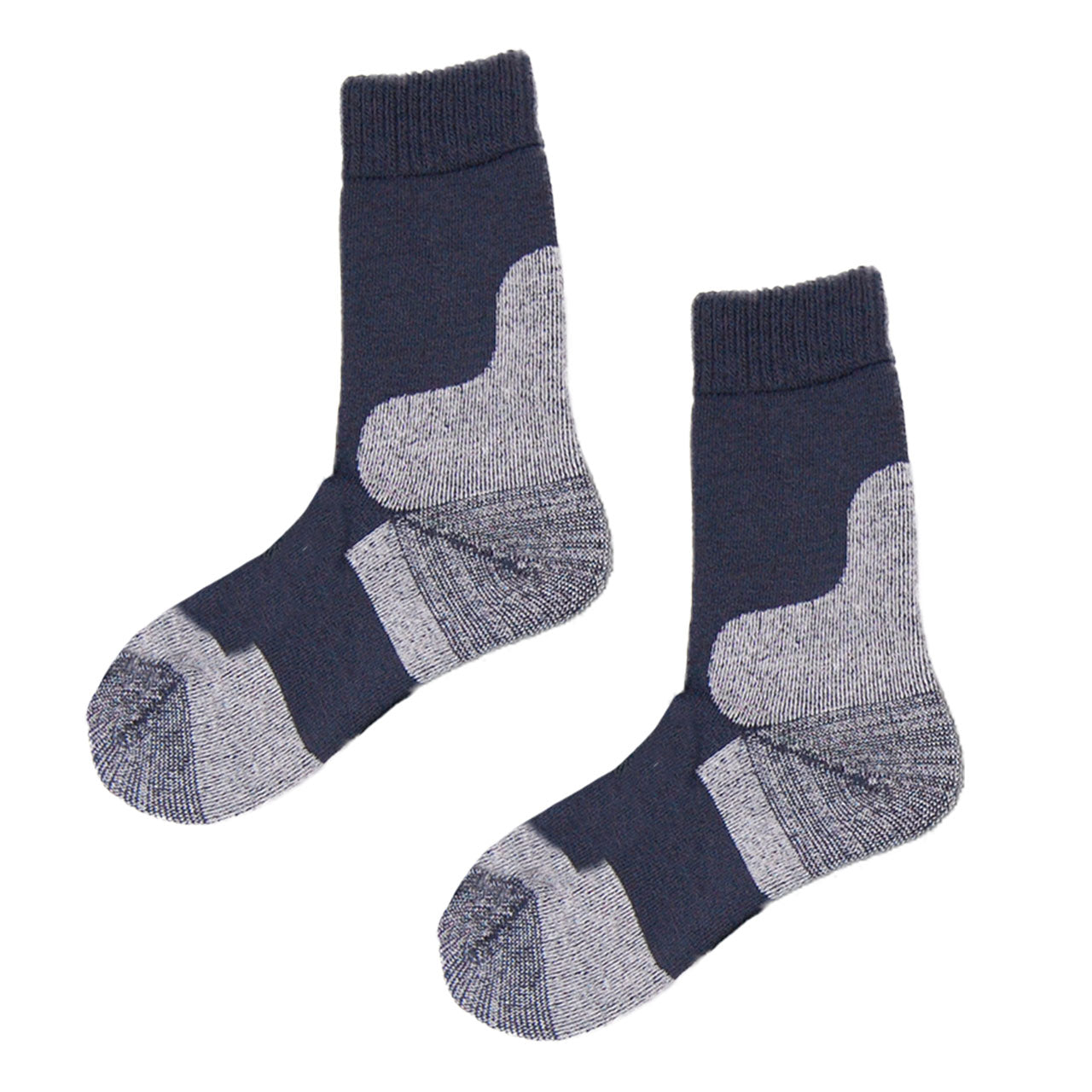 ワシオ 健康爽快 ポカポカソックス 発熱 靴下 暖かい あったか 冬 レディース メンズ 22-24cm・25-27cm 防寒 厚手 裏起毛 ソックス くつ下 保温 冷えとり 締め付けない ゆったり