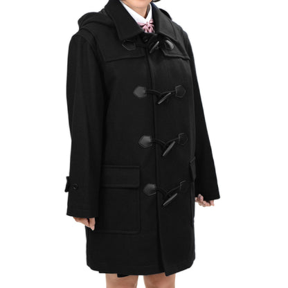 スクールコート ダッフルコート 女子 学生 レディース コート S～4L スクール用 冬 防寒 通学 中学生 高校生 (送料無料) (取寄せ)