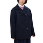 学生服 スクール用 通学用 男女兼用ピーコート S～4L (送料無料) (取寄せ)