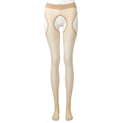 ストッキング パンティ部レス サスペンダーストッキング ムレにくい M-L L-LL レディース 抗菌防臭加工 つま先補強 ナイロン ポリウレタン パンスト サスペンダータイプ 快適 通勤 オフィス 夏 関東ナイロン