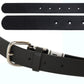 学生用ベルト(牛革・ピンタイプ・コードバン・サイドステッチなし) 103cm・115cm メンズ ジュニア キッズ 通勤 通学 学校 学用品