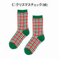 レディース 靴下 クルーソックス 柄ソックス 日本製 綿混 クルー丈 ソックス おしゃれ かわいい カジュアル レトロ 19 20 21 22 23 24 cm 平成レトロ チェック ボーダー ローラースケート 婦人 女性 中学生 高校生 通学 通勤 普段使い ギフト