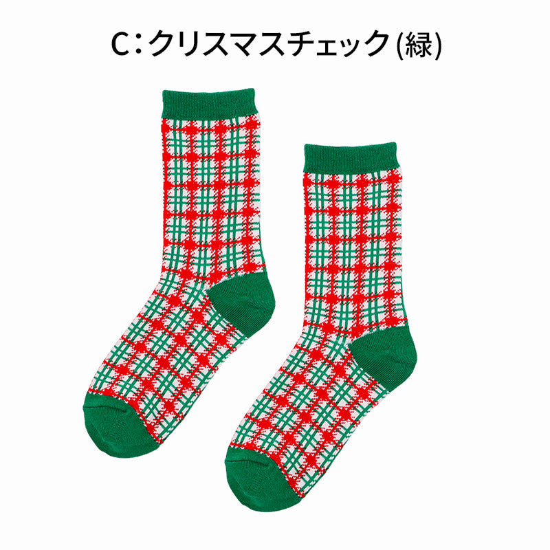 レディース 靴下 クルーソックス 柄ソックス 日本製 綿混 クルー丈 ソックス おしゃれ かわいい カジュアル レトロ 19 20 21 22 23 24 cm 平成レトロ チェック ボーダー ローラースケート 婦人 女性 中学生 高校生 通学 通勤 普段使い ギフト