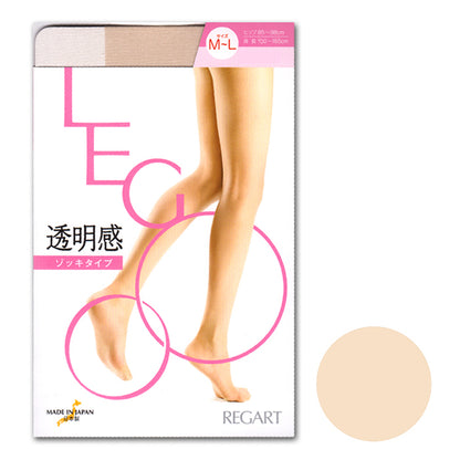 LEGOO 透明感 コンジュゲートシアーパンスト M-L・L-LL (レディース 婦人 女性 レグー 日本製) (在庫限り)