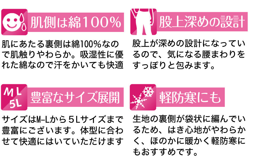 スパッツ 1分丈 綿 4枚セット M-L～5L (レギンス 大きいサイズ 3l レディース スポーツ インナー 黒 中学生 高校生 セット)