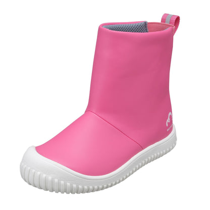 キッズ 長靴 ジュニア レインブーツ 雨靴 子供用 18cm～23cm (こども 男の子 女の子 ハイカット レインシューズ ショートブーツ 短め 通学 学校 雨具)