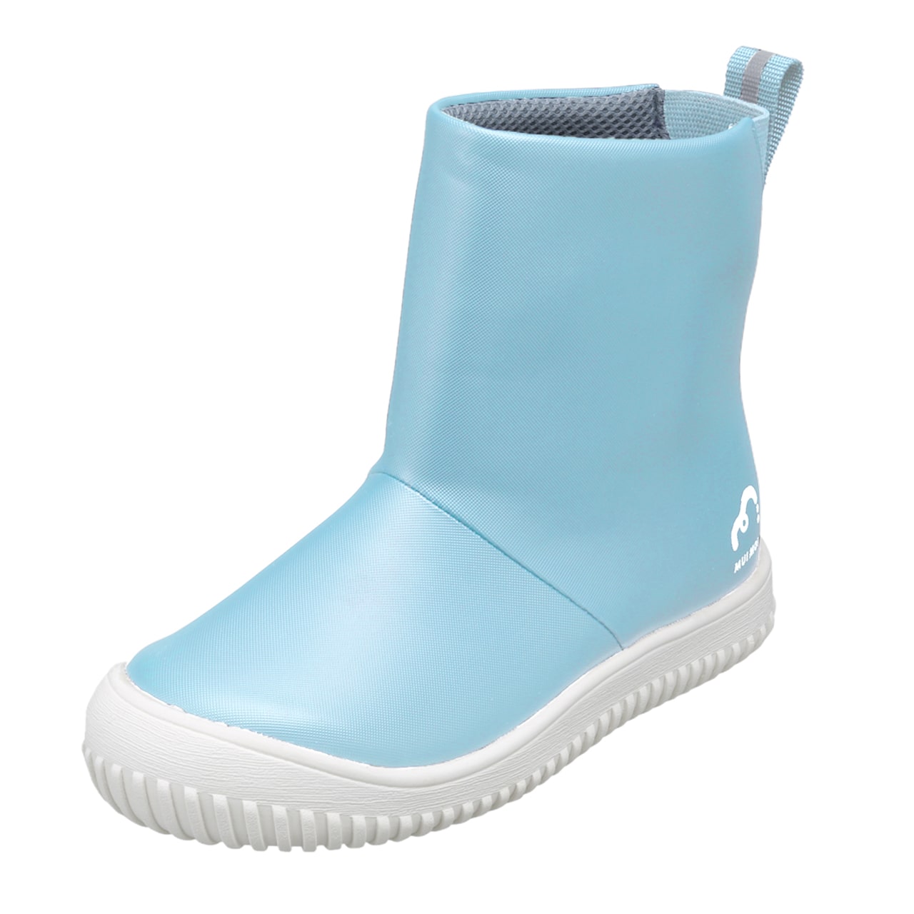 キッズ 長靴 ジュニア レインブーツ 雨靴 子供用 18cm～23cm (こども 男の子 女の子 ハイカット レインシューズ ショートブーツ 短め 通学 学校 雨具)
