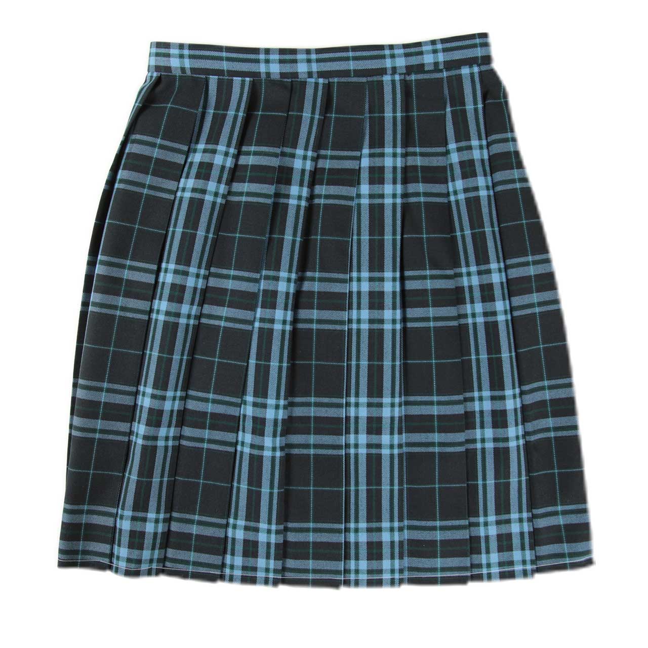 制服 スカート チェック柄 プリーツスカート スクールスカート M・L MICHELKLEIN 女子 高校生 中学生 学生服 おしゃれ (送料無料) (在庫限り)