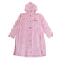 レインコート キッズ ランドセル対応 女の子 カッパ 子供 PINK latte 140 150 160 子ども 子供用 雨具 お名前 通学 かわいい おしゃれ 小学校 小学生 ピンク 紺 紫 水色