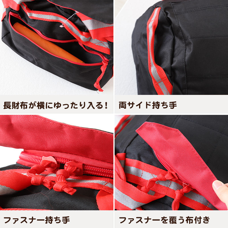 リュック ボストンバッグ 大容量 45L バックパック 2way 防災 W57×H27×D33cm 旅行 ウレタン 修学旅行 バッグ 宿泊 無地  チャック ウレタン素材 部活動 学生 黒 赤 レッド ブラック グレー