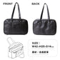 スクールバッグ 合皮 黒 茶 女子 高校生 サブバッグ 学生 通学 かばん W42×H25×D14cm サブバック 中学生 大容量 ショルダー バッグ 学生鞄 スクバ 無地 肩掛け おしゃれ 学生 シンプル
