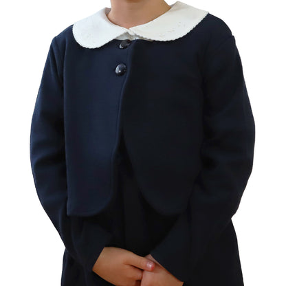 キッズ ボレロ フォーマル 女の子 ジャケット 110cm～130cm 入園 準備 入学 お受験 子供服 学校用 発表会 冠婚葬祭 女子 女児 スクール 110 120 130