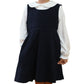 キッズ ジャンパースカート フォーマル ジャンスカ ワンピース 女の子 110cm～130cm 入園 準備 入学 お受験 子供服 学校用 発表会 冠婚葬祭 女子 女児 スクール 110 120 130