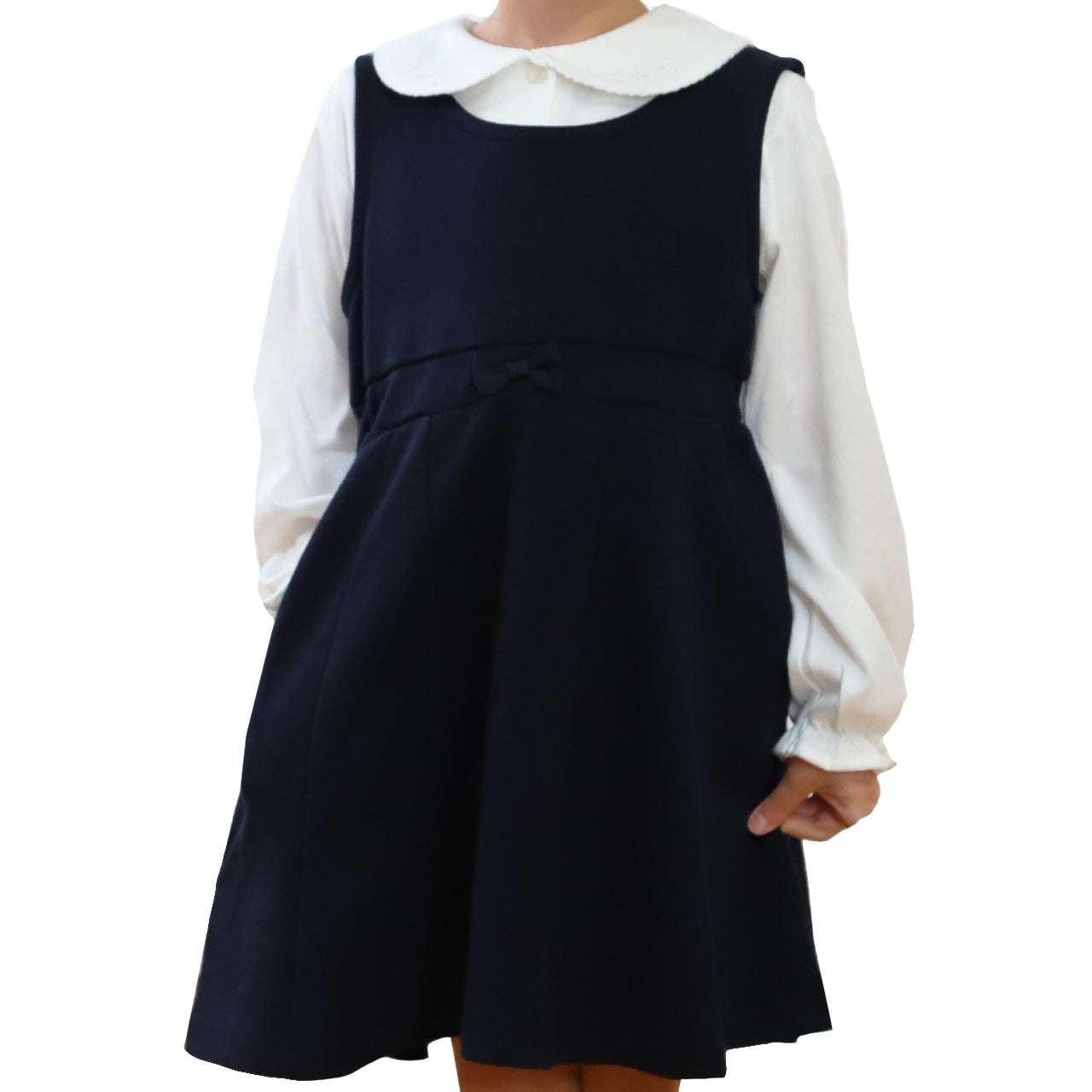キッズ ジャンパースカート フォーマル ジャンスカ ワンピース 女の子 110cm～130cm 入園 準備 入学 お受験 子供服 学校用 発表会 冠婚葬祭 女子 女児 スクール 110 120 130