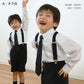 キッズ フォーマル 男の子 長袖 ボタンダウン シャツ ネクタイ 付 100cm～130cm 子供 100 110 120 130 入学式 入園式 卒園式 お受験 学校 子供服 小学生