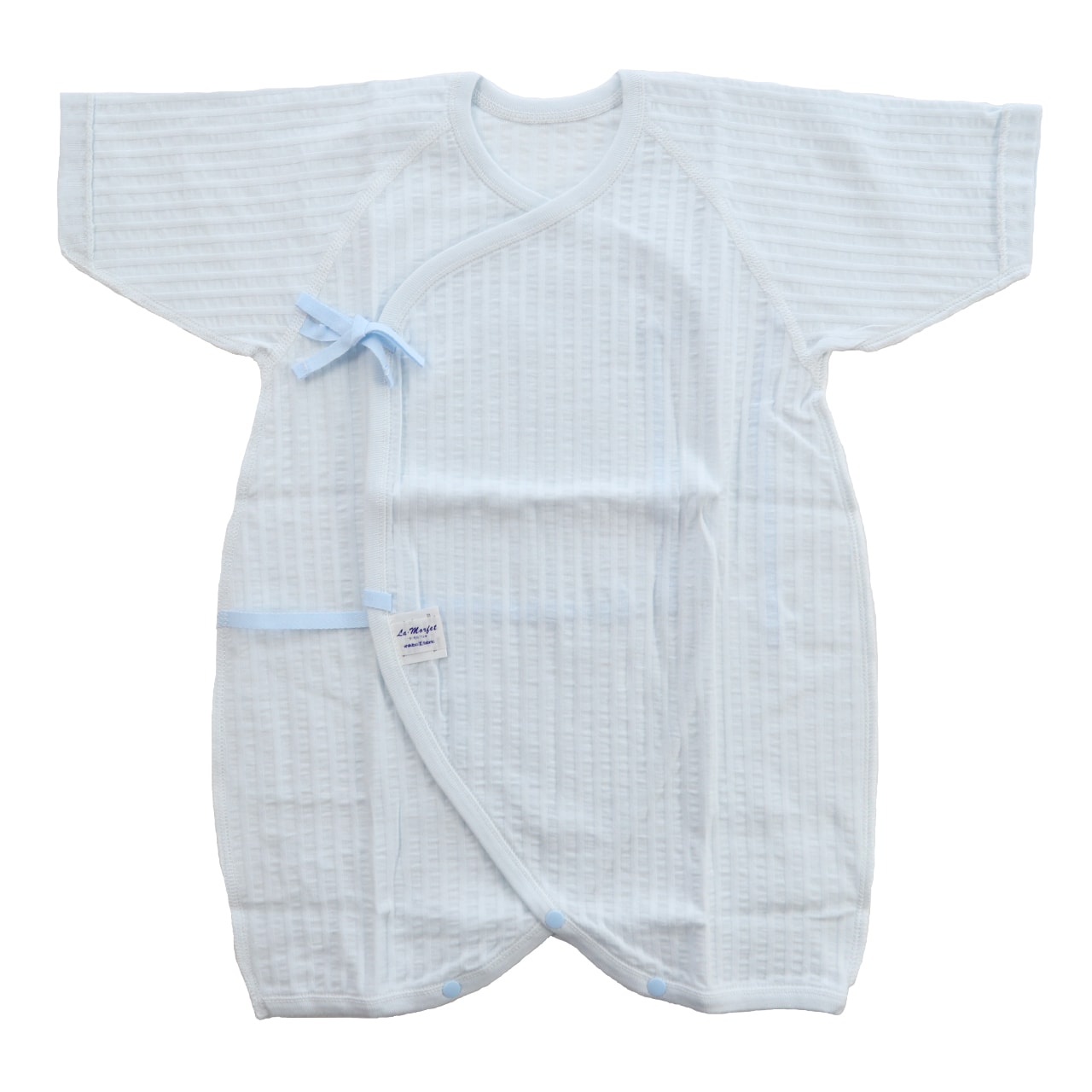 新生児 肌着 日本製 コンビ肌着 綿100% ラモルフェ肌着 50-60cm 半袖 コットン 男の子 女の子 出産準備 出産祝い ベビー 赤ちゃん 下着 ギフト プレゼント 敏感肌