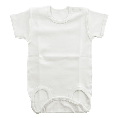 ロンパース 肌着 新生児 乳児 日本製 綿100% 半袖 60-75cm～90-100cm (綿100% 乳児 コットン 出産準備 出産祝い 下着 ギフト プレゼント 60cm 70cm 80cm)