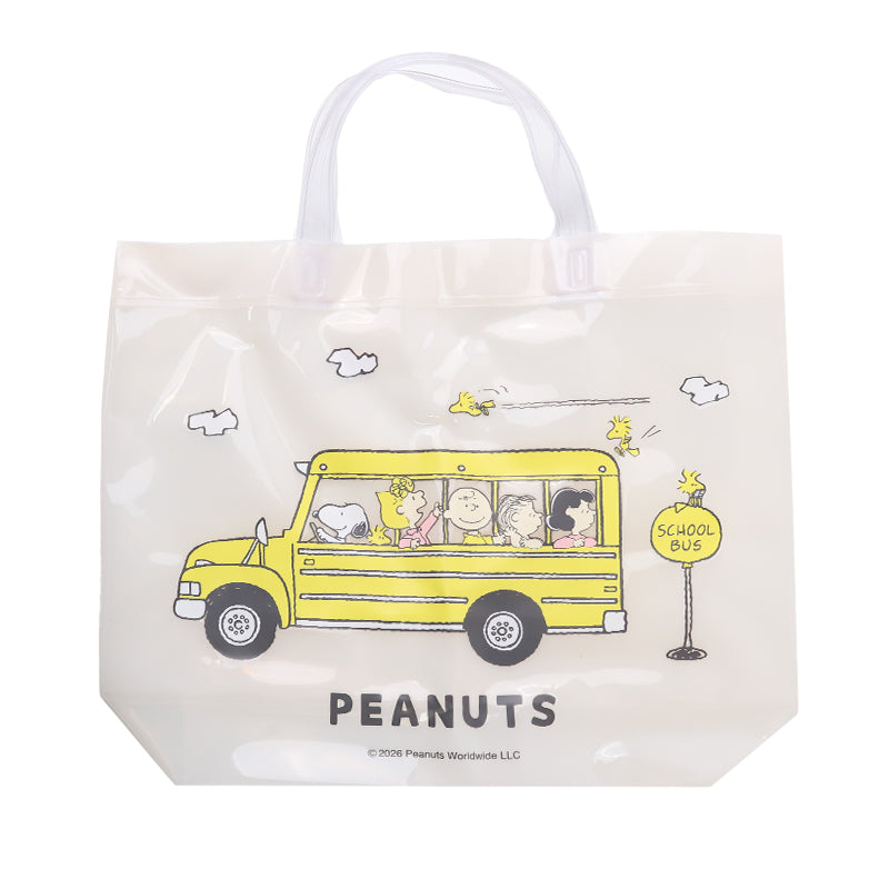 スヌーピー プールバッグ PEANUTS ビーチバッグ キッズ 子供 手提げ 半