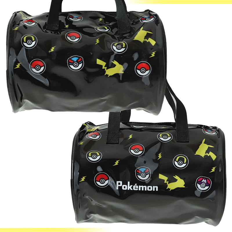 ポケットモンスター プールバッグ ポケモン ピカチュウ ニャオハ 約31×20.5×20.5cm スイムバッグ ドラムバッグ 子供 水泳 水着入れ スポーツ サブバッグ ロールボストン (在庫限り)