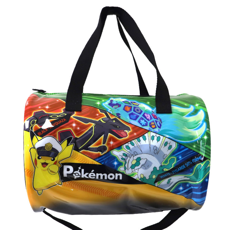 ポケットモンスター プールバッグ ポケモン ピカチュウ ニャオハ 約31×20.5×20.5cm スイムバッグ ドラムバッグ 子供 水泳 水着入れ スポーツ サブバッグ ロールボストン (在庫限り)
