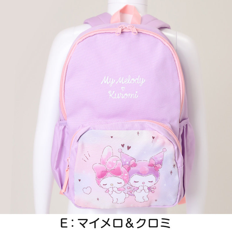 サンリオ リュック 子供 キッズ 女の子 約22×33×13cm かわいい 小学生 低学年 小学校 学童 おしゃれ 軽量 リュックサック 遠足 バッグ (送料無料)