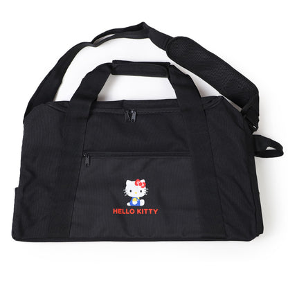 ボストンバッグ キティ マイメロディー クロミ シナモロール 約54×32×25cm バッグ バック 修学旅行 お泊り 学生 大容量 黒 大きい カバン スクール サブバッグ スタイリストバッグ