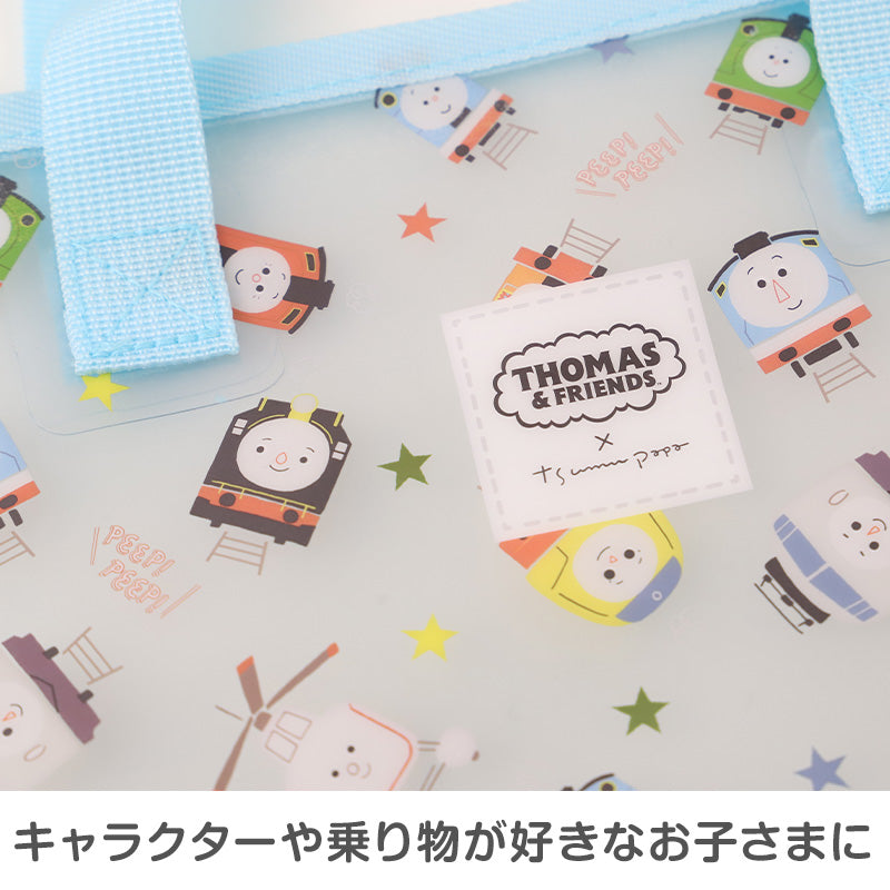 プールバッグ 男の子 キッズ PVC トートバッグ ポケットモンスター トミカ プラレール トーマス 子供 塩化ビニル 水泳バッグ 約33×26×12cm ビーチバッグ 通園 通学 小学生