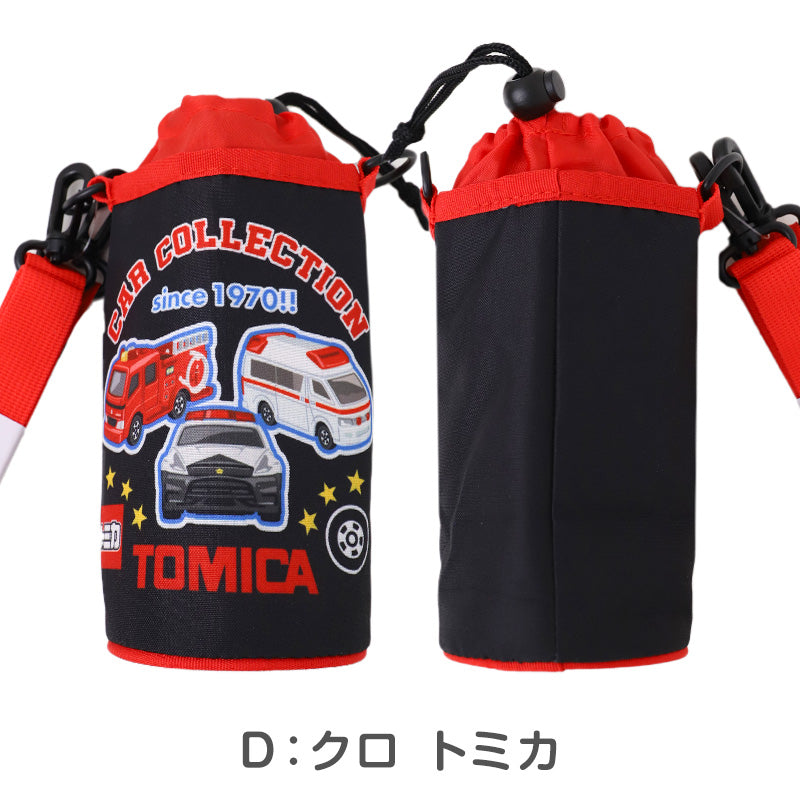 保冷 ペットボトルケース キッズ キャラクター 子供 ポケモン トミカ プラレール トーマス サンリオ ポリエステル アルミ ペットボトルカバー 約31×18×13cm ボトルケース 通園 通学 遠足 水筒ケース
