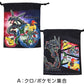 マルヨシ ポケットモンスター 巾着袋 キッズ 巾着 小物入れ コップ袋 給食袋 ポケモン 巾着S 入園準備 入学準備 男の子 女の子 キャラクター 通園 通学 約18×22cm 洗える 形態安定 シワになりにくい アイロン不要 お手入れ簡単