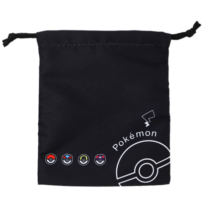 マルヨシ ポケットモンスター 巾着袋 キッズ 巾着 小物入れ コップ袋 給食袋 ポケモン 巾着S 入園準備 入学準備 男の子 女の子 キャラクター 通園 通学 約18×22cm 洗える 形態安定 シワになりにくい アイロン不要 お手入れ簡単