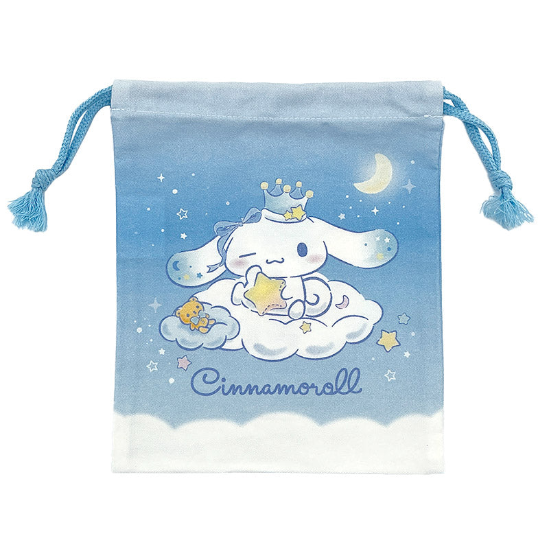 キャラクター 巾着袋 コップ袋 コップ入れ 給食袋 小物入れ 綿100% 約18×22cm コットン かわいい キャラクター ポケモン キティ スヌーピー 子供 キッズ 男の子 女の子 園児 小学生 保育園 幼稚園 小学校 入園準備 入学準備 歯ブラシ入れ