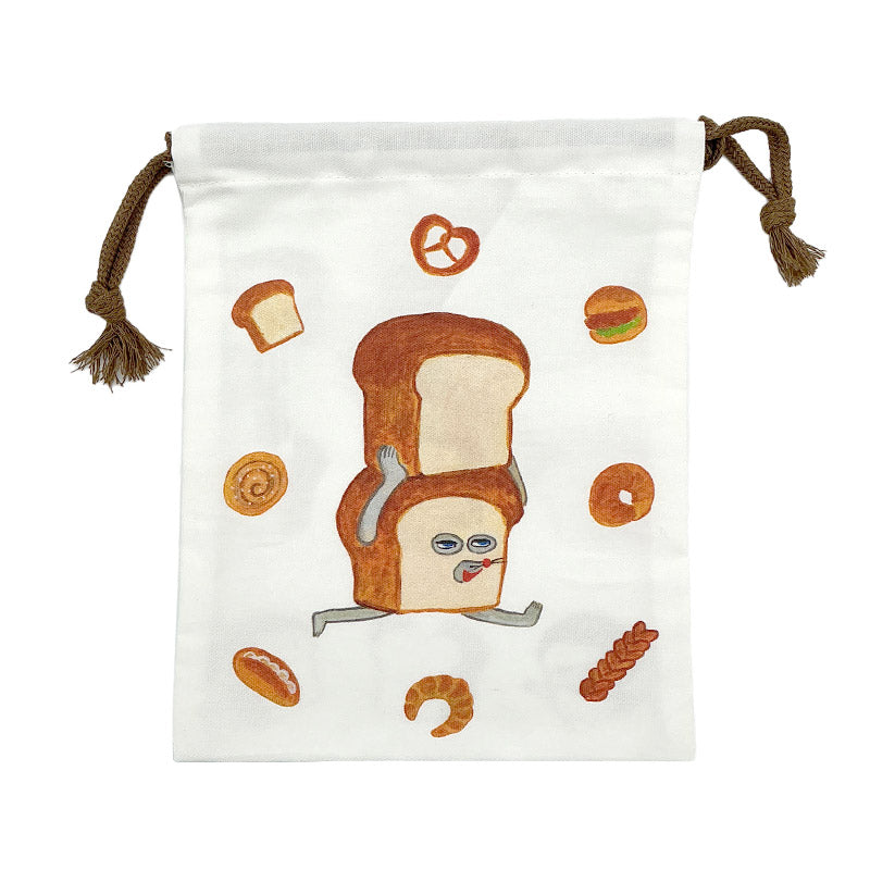 キャラクター 巾着袋 コップ袋 コップ入れ 給食袋 小物入れ 綿100% 約18×22cm コットン かわいい キャラクター ポケモン キティ スヌーピー 子供 キッズ 男の子 女の子 園児 小学生 保育園 幼稚園 小学校 入園準備 入学準備 歯ブラシ入れ