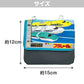 移動ポケット 2WAY ショルダー付き キャラクター クリップポケット ポケットポーチ ポシェット 約15×12cm キッズ 子供 ハンカチ入れ ティッシュ入れ 通園 通学 保育園 幼稚園 小学校 入園準備 入学準備 サンリオキャラクターズ キティ ポケモン