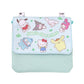 移動ポケット 2WAY ショルダー付き キャラクター クリップポケット ポケットポーチ ポシェット 約15×12cm キッズ 子供 ハンカチ入れ ティッシュ入れ 通園 通学 保育園 幼稚園 小学校 入園準備 入学準備 サンリオキャラクターズ キティ ポケモン